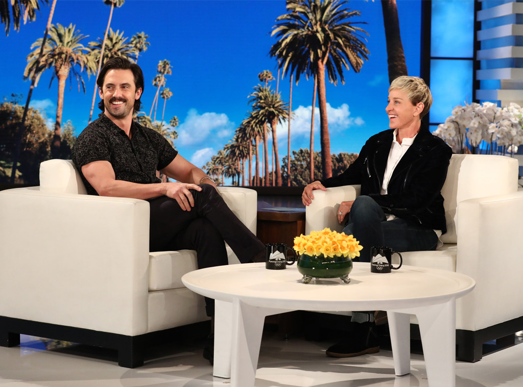 Milo Ventimiglia, The Ellen DeGeneres Show Milo Ventimiglia, The Ellen DeGeneres Show